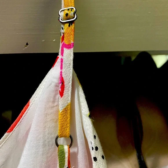 PETITE FRUIT SALAD PEPLUM CAMI - Picture 5 of 6